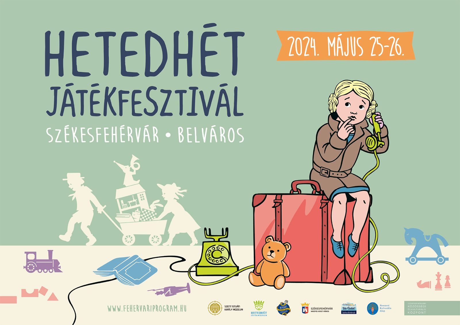 Hetedhét Játékfesztivál – május utolsó hétvégéjén ismét a gyerekeké lesz a Belváros